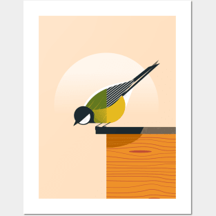 Tit Bird Posters and Art